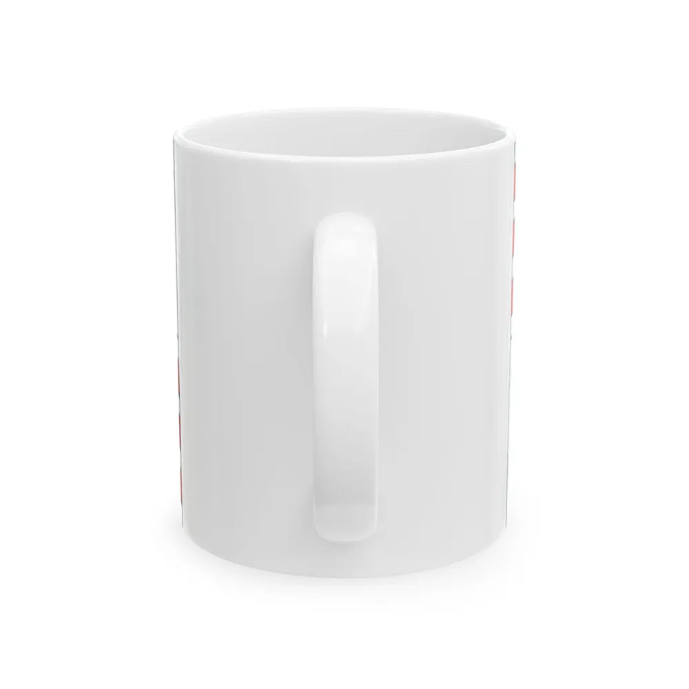 Vlag Froidchapelle (Belgium) White Coffee Mug - Go Mug Yourself