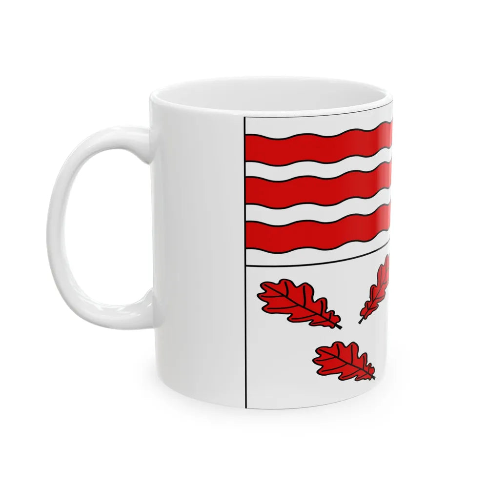 Vlag Froidchapelle (Belgium) White Coffee Mug - Go Mug Yourself