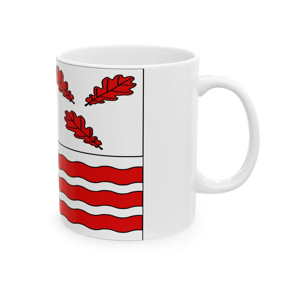 Vlag Froidchapelle (Belgium) White Coffee Mug - Go Mug Yourself