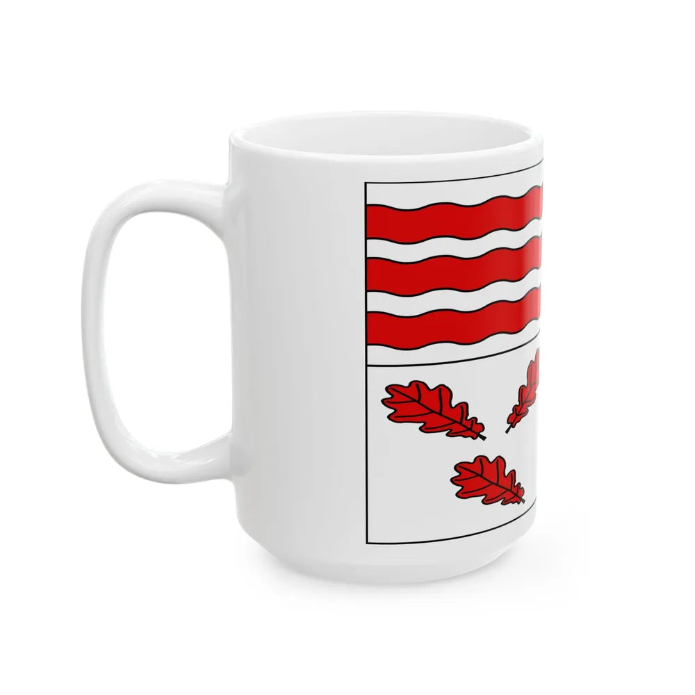 Vlag Froidchapelle (Belgium) White Coffee Mug - Go Mug Yourself