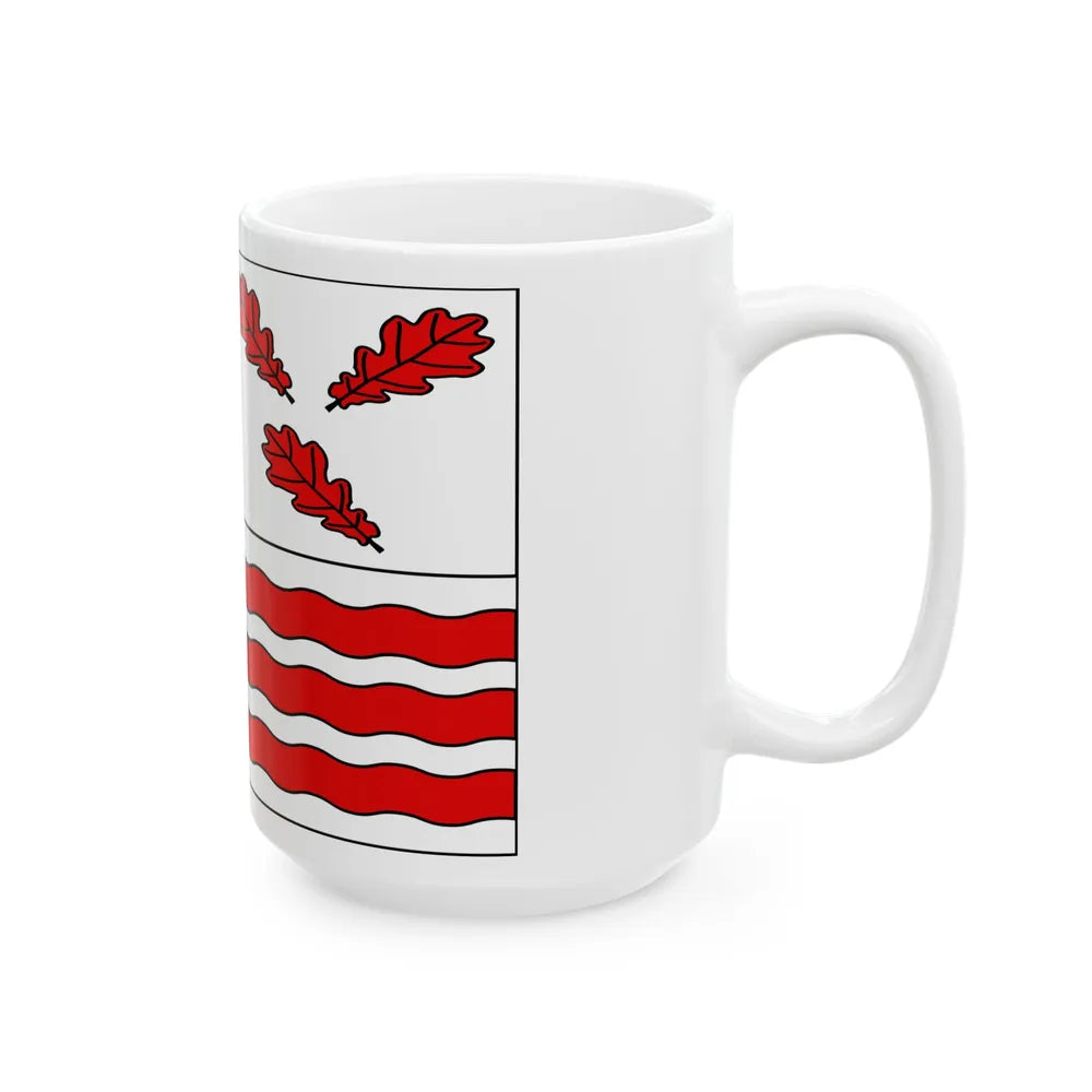 Vlag Froidchapelle (Belgium) White Coffee Mug - Go Mug Yourself