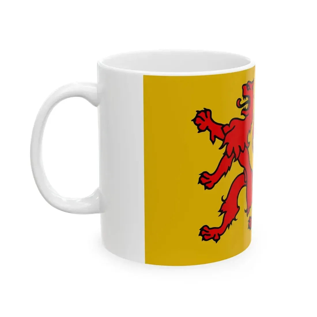 Vlag Graafschap Holland (Netherlands) White Coffee Mug - Go Mug Yourself
