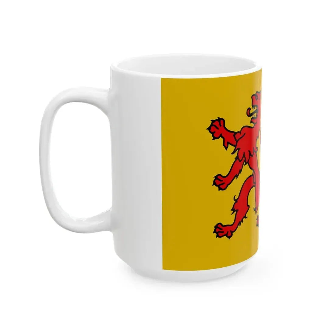 Vlag Graafschap Holland (Netherlands) White Coffee Mug - Go Mug Yourself