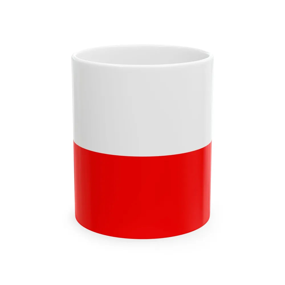 Vlag Hertogdom Salzburg (Austria) White Coffee Mug 11oz - Go Mug Yourself