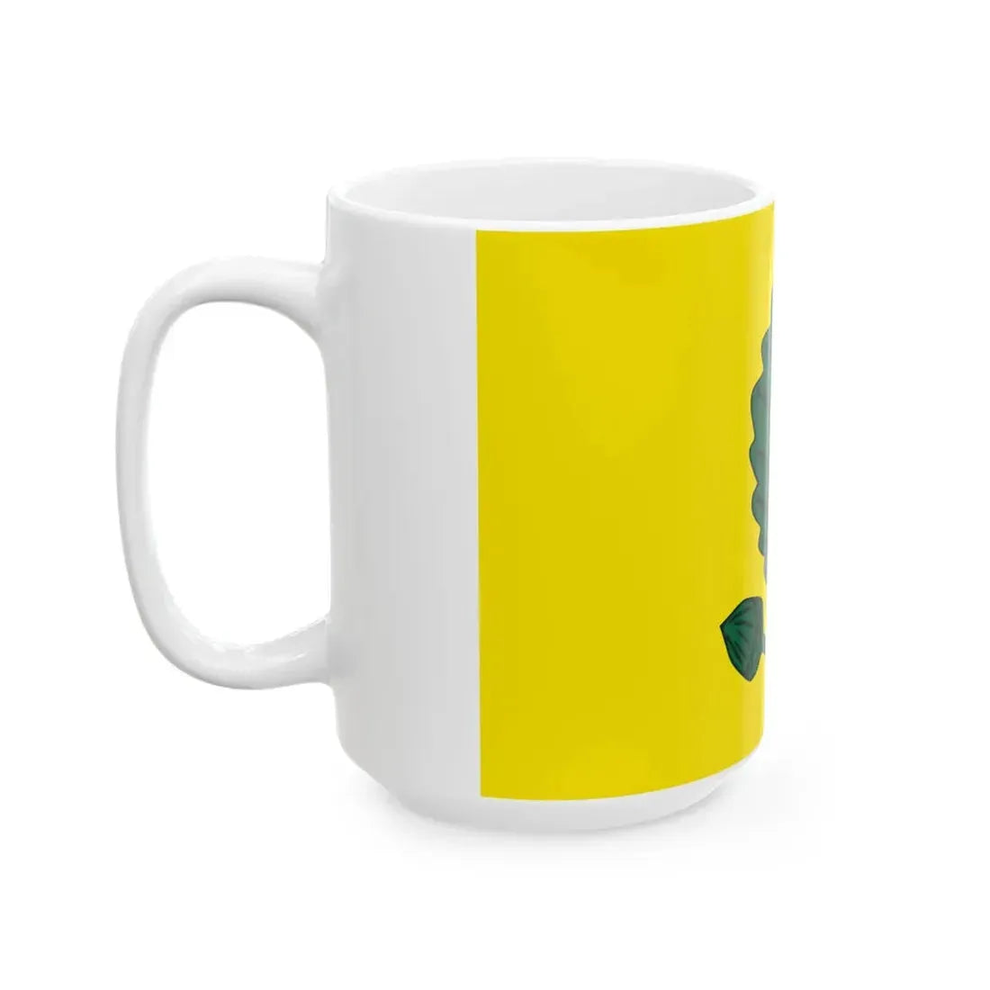 Vlag Heusden-Zolder (Belgium) White Coffee Mug - Go Mug Yourself
