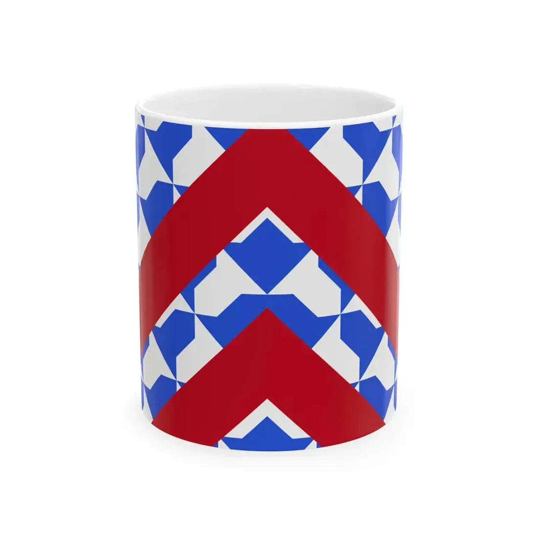 Vlag Lijssem (Belgium) White Coffee Mug 11oz - Go Mug Yourself