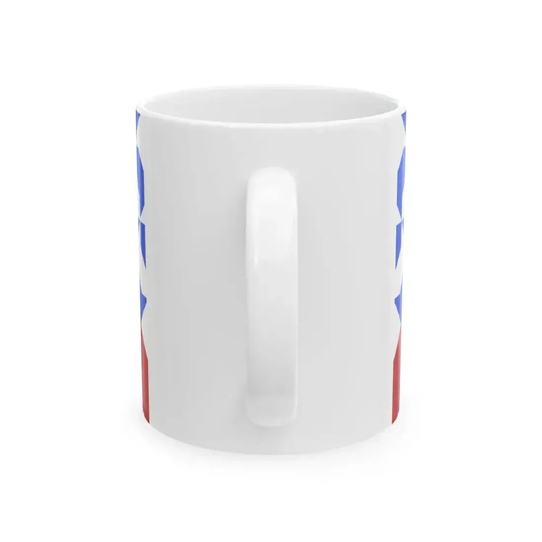 Vlag Lijssem (Belgium) White Coffee Mug - Go Mug Yourself
