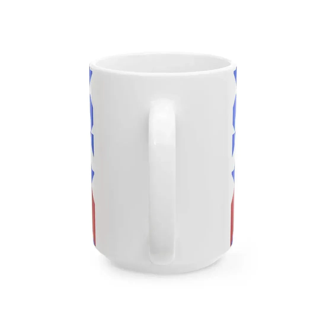 Vlag Lijssem (Belgium) White Coffee Mug - Go Mug Yourself