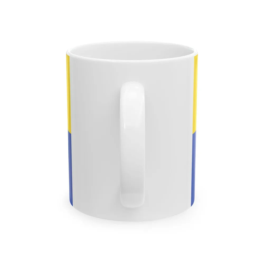 Vlag Stabroek (Belgium) White Coffee Mug - Go Mug Yourself