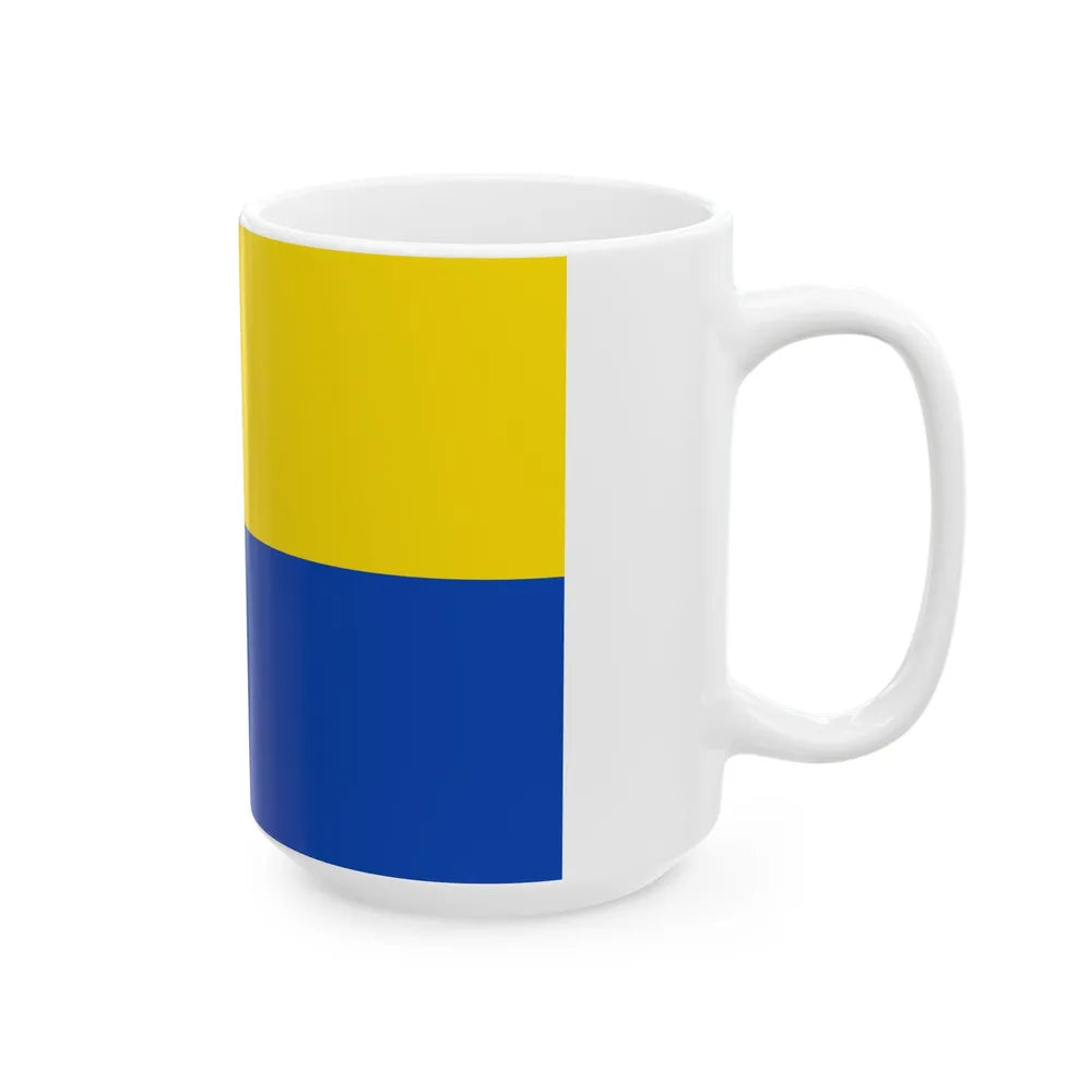 Vlag Stabroek (Belgium) White Coffee Mug - Go Mug Yourself