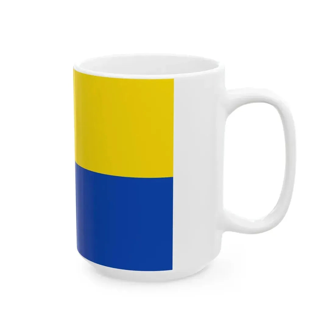 Vlag Stabroek (Belgium) White Coffee Mug - Go Mug Yourself