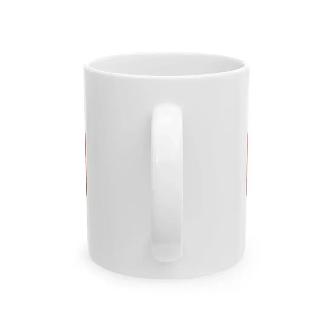 Vlag stad Enschede (Netherlands) White Coffee Mug - Go Mug Yourself