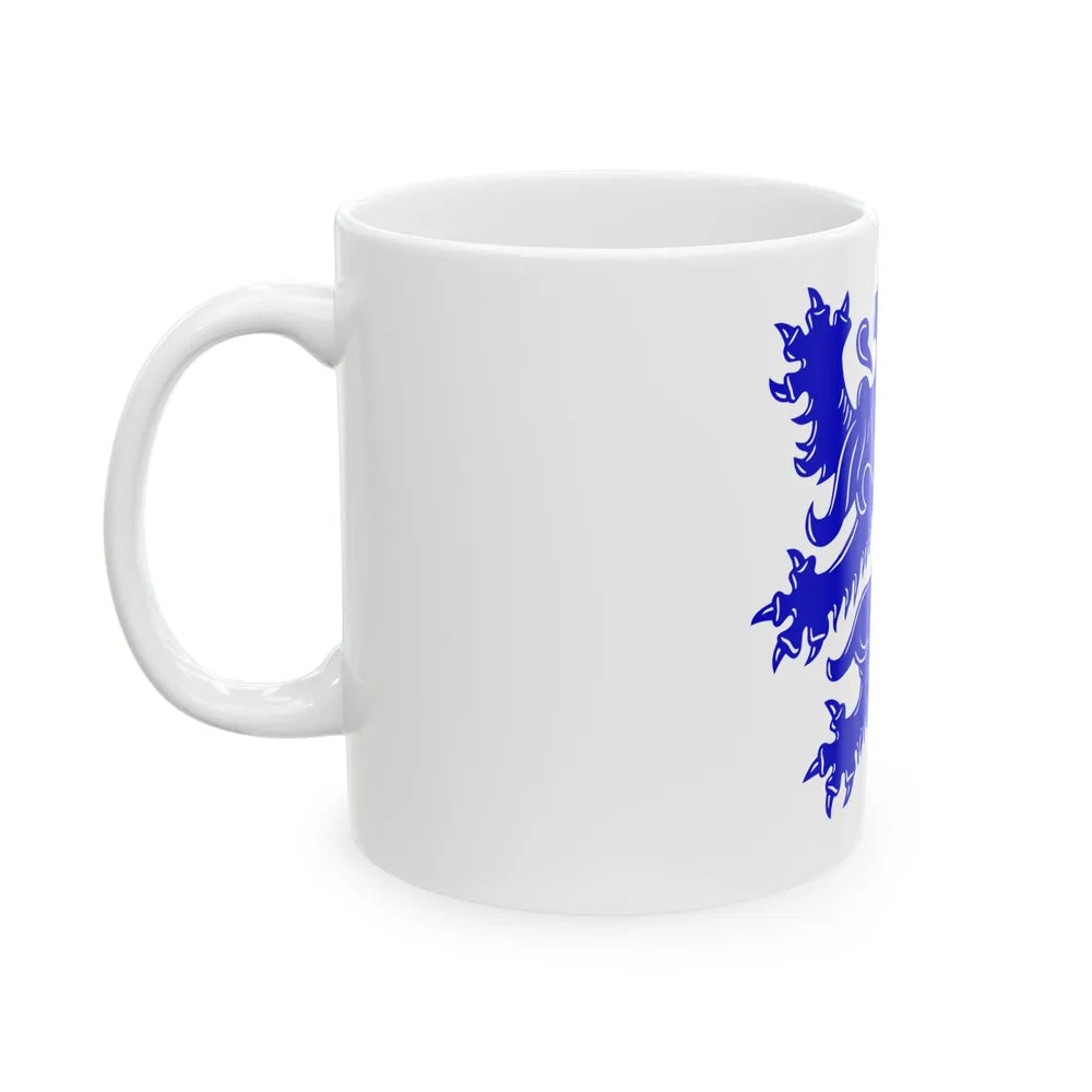 Vlag Tervuren (Belgium) White Coffee Mug - Go Mug Yourself