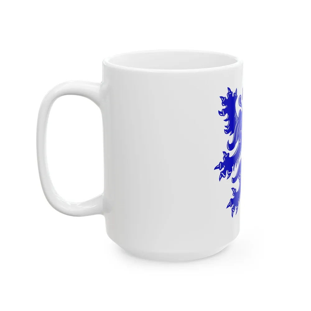 Vlag Tervuren (Belgium) White Coffee Mug - Go Mug Yourself