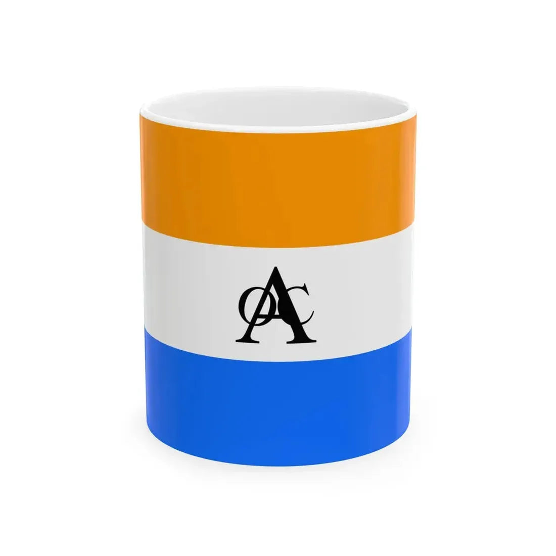Vlag van de Algemeene Oost-Indische Compagnie Prinsenvlag (Netherlands) White Coffee Mug 11oz - Go Mug Yourself