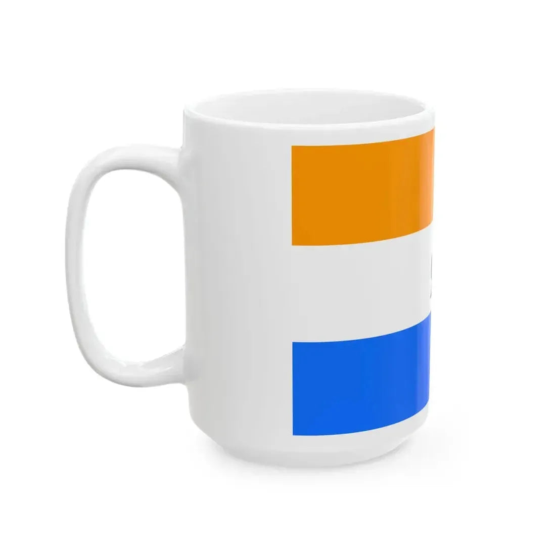 Vlag van de Algemeene Oost-Indische Compagnie Prinsenvlag (Netherlands) White Coffee Mug - Go Mug Yourself