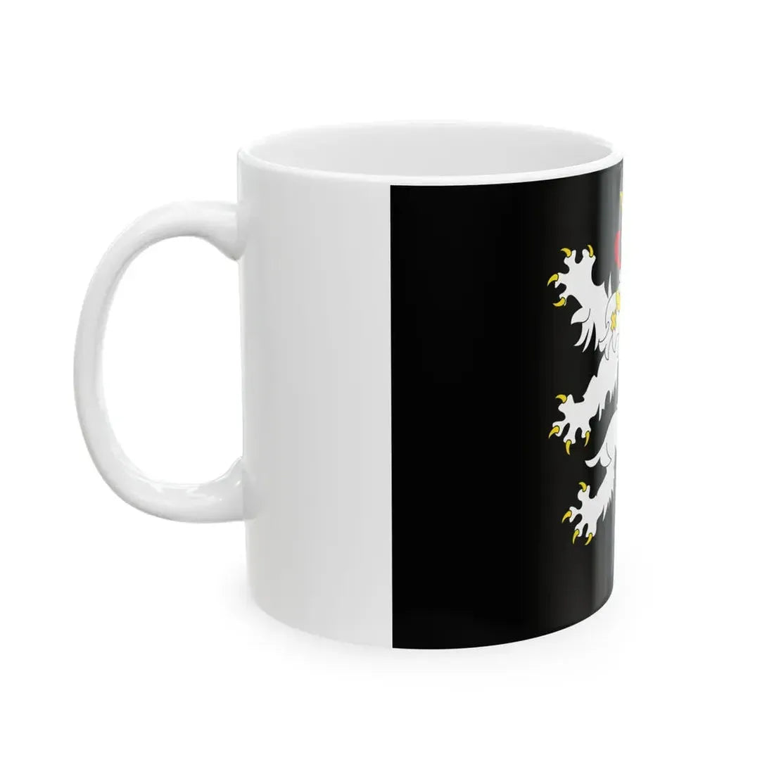Vlag van Gent (Belgium) White Coffee Mug - Go Mug Yourself
