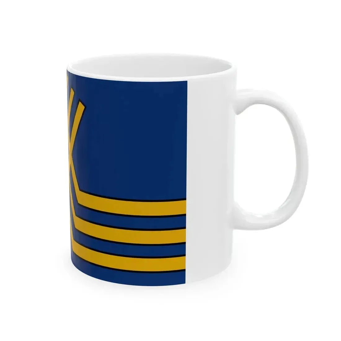 Vlag van Stekene (Belgium) White Coffee Mug - Go Mug Yourself