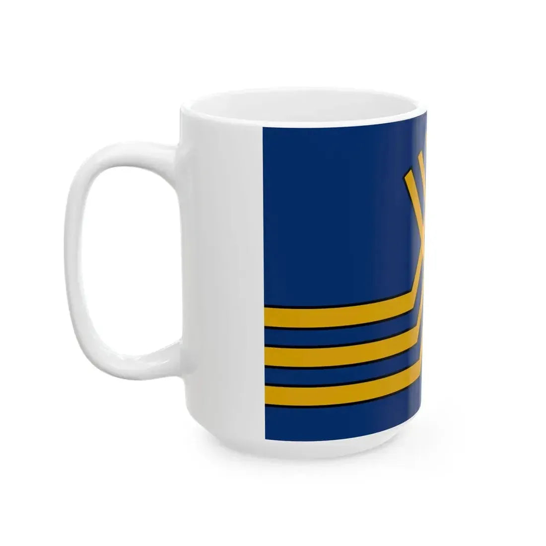 Vlag van Stekene (Belgium) White Coffee Mug - Go Mug Yourself