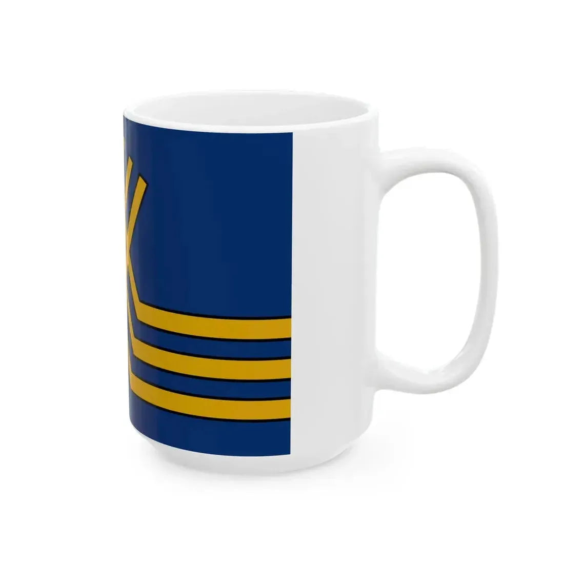 Vlag van Stekene (Belgium) White Coffee Mug - Go Mug Yourself