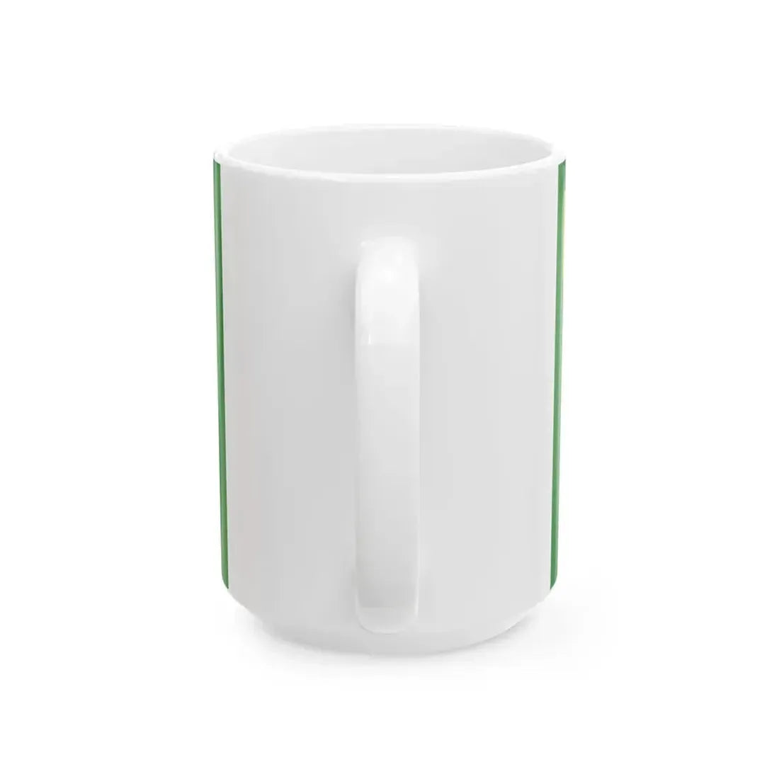 Vlag van Zelzate (Belgium) White Coffee Mug - Go Mug Yourself