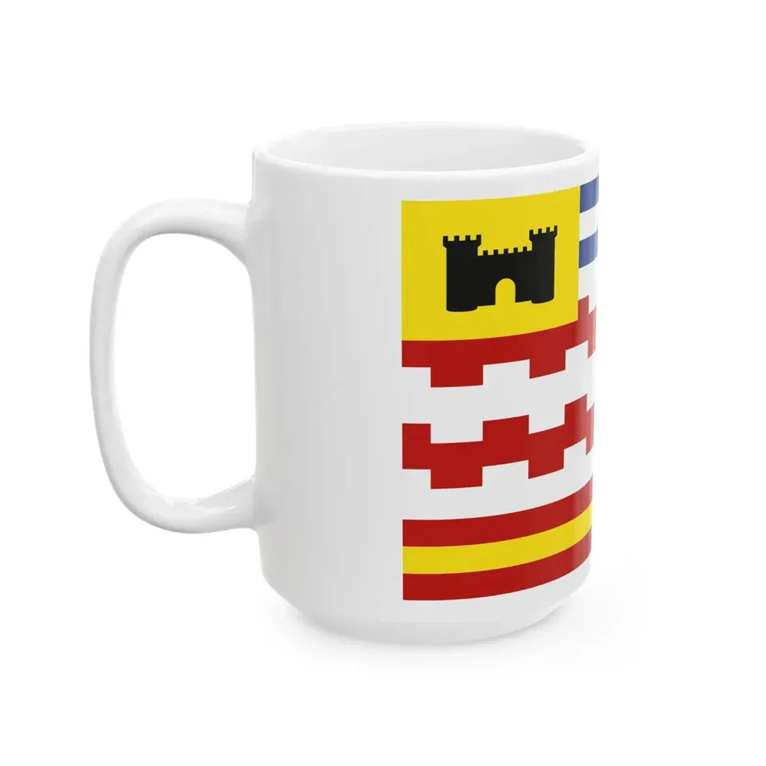 Vlag West Betuwe (Netherlands) White Coffee Mug - Go Mug Yourself