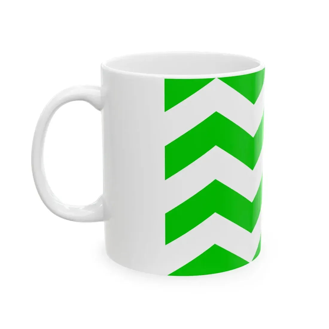 Vlag westland streek2 (Netherlands) White Coffee Mug - Go Mug Yourself