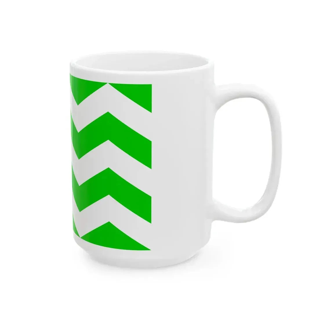 Vlag westland streek2 (Netherlands) White Coffee Mug - Go Mug Yourself
