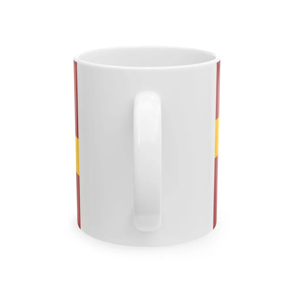 Vleteren vlag (Belgium) White Coffee Mug - Go Mug Yourself