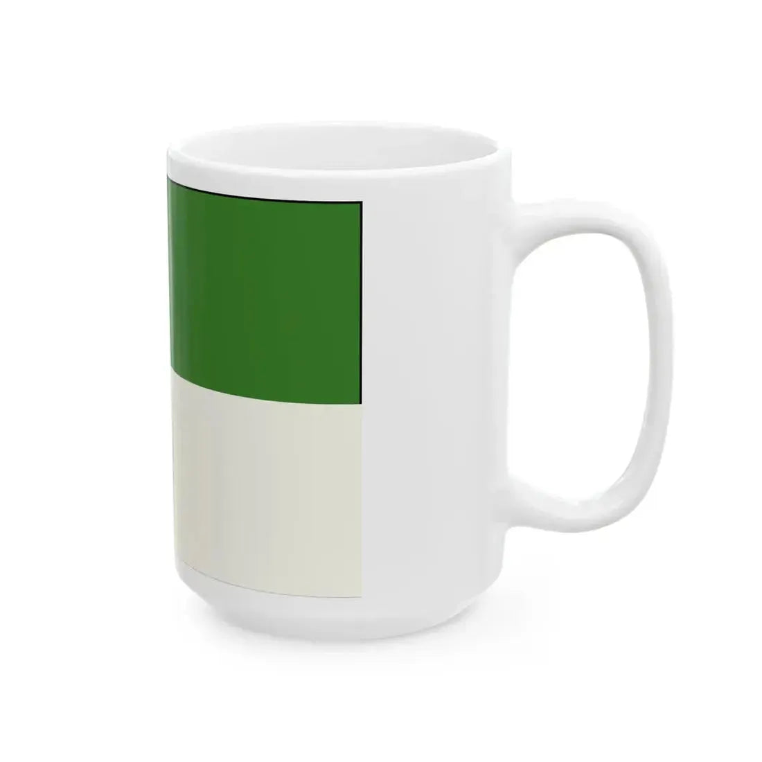 Vlieland flag (Netherlands) White Coffee Mug - Go Mug Yourself