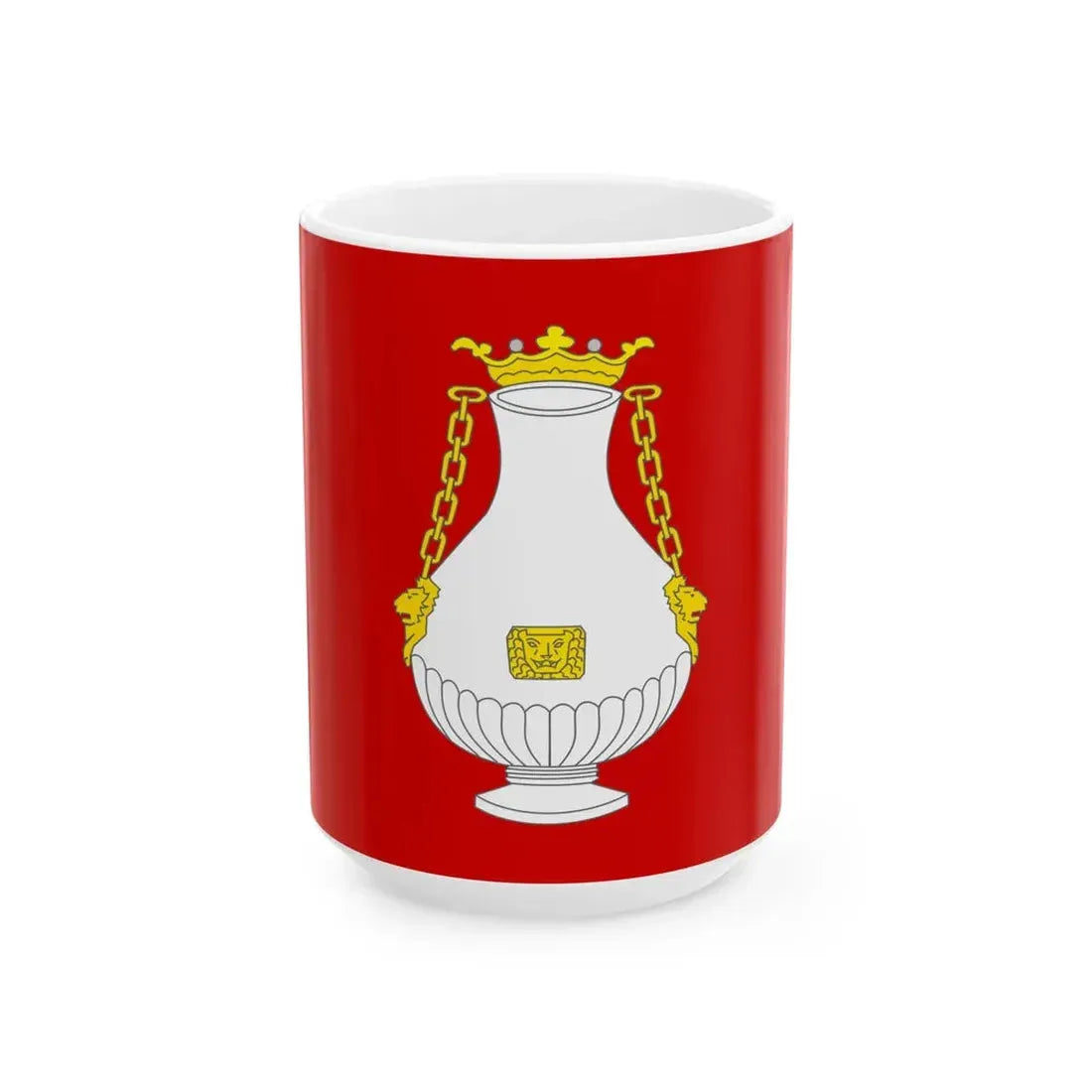 Vlissingen vlag (Netherlands) White Coffee Mug 15oz - Go Mug Yourself