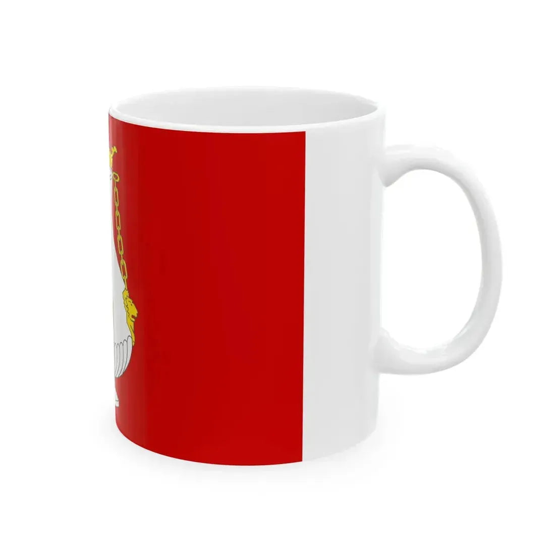 Vlissingen vlag (Netherlands) White Coffee Mug - Go Mug Yourself