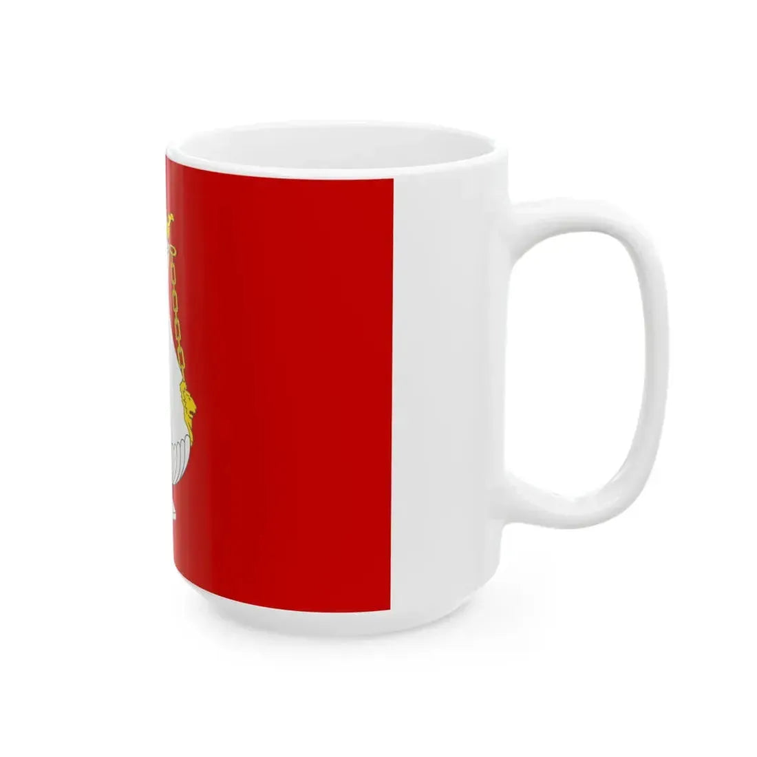 Vlissingen vlag (Netherlands) White Coffee Mug - Go Mug Yourself