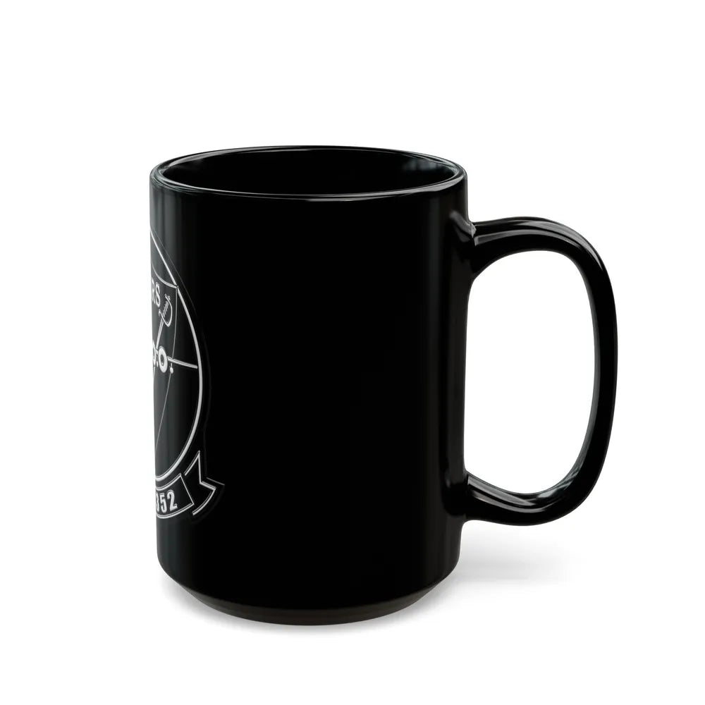 VMGR 352 Raiders (USMC) Black Coffee Mug-Go Mug Yourself