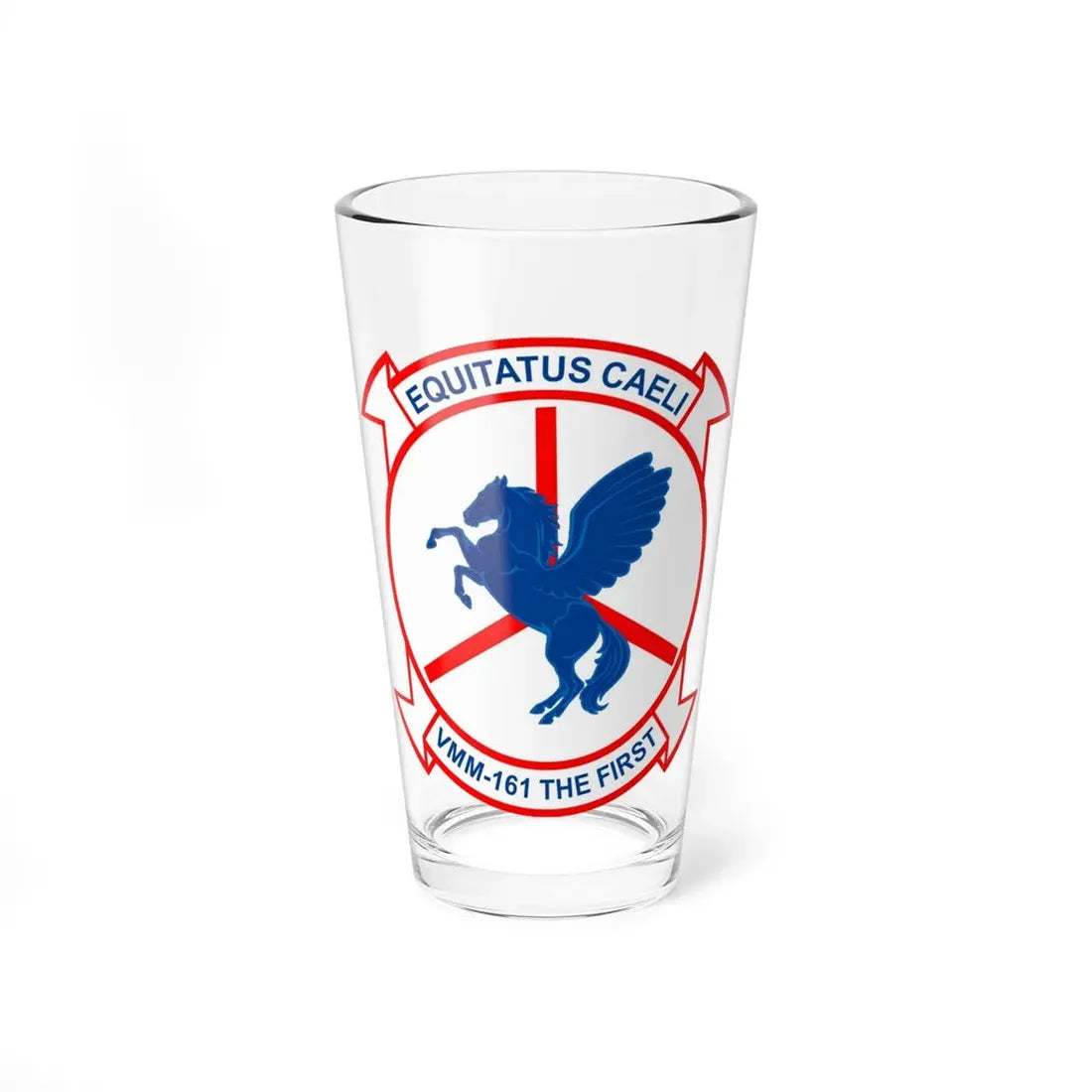 VMM 161 Marine Medium Tiltrotor Squadron 161 (USMC) Pint Glass 16oz 16oz - Go Mug Yourself