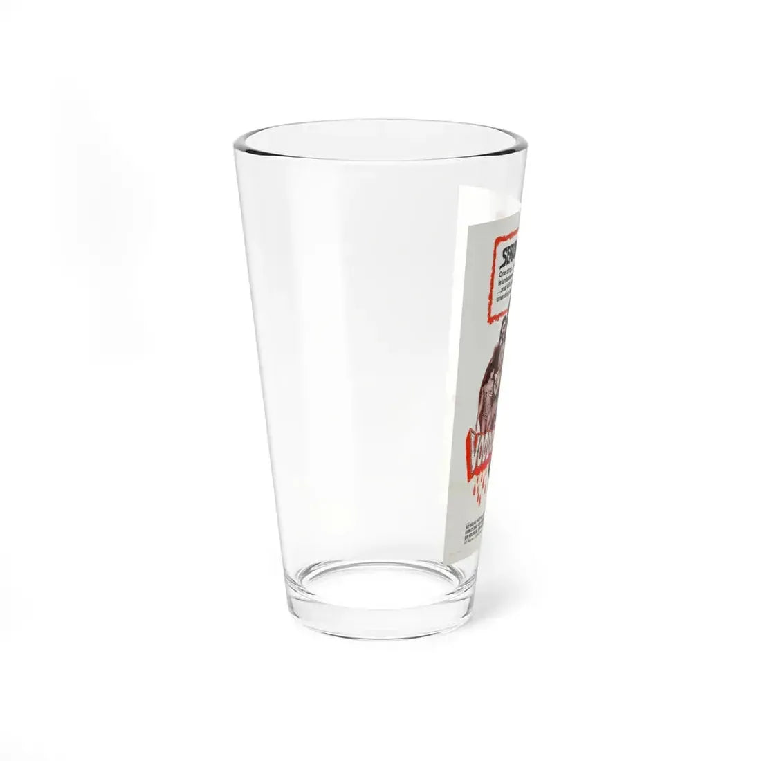 VOODOO HEARTBEAT 1973 Movie Poster - Pint Glass 16oz - Go Mug Yourself