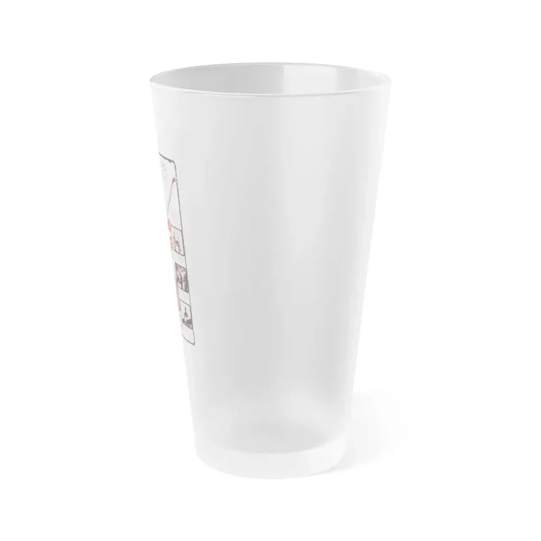 VOODOO VILLAGE 1958 Movie Poster - Frosted Pint Glass 16oz - Go Mug Yourself