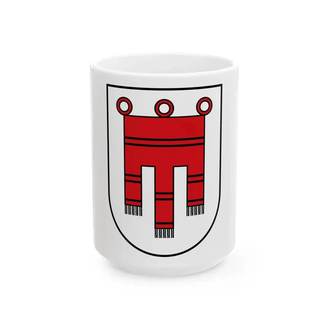 Vorarlberg CoA (Austria) White Coffee Mug 15oz - Go Mug Yourself