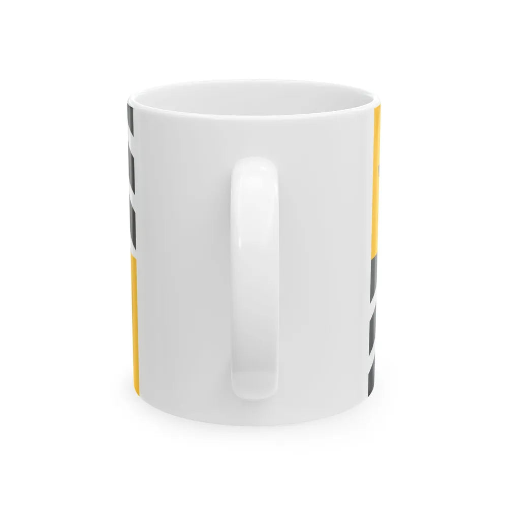 Vorselaar vlag (Belgium) White Coffee Mug - Go Mug Yourself