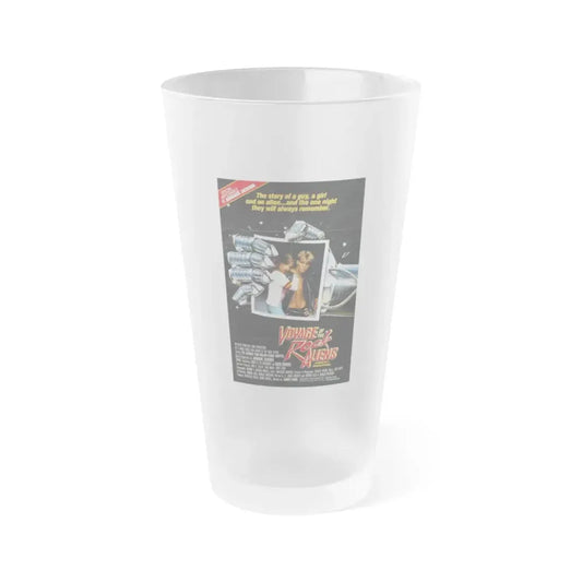 VOYAGE OF THE ROCK ALIENS 1984 Movie Poster - Frosted Pint Glass 16oz 16oz Frosted - Go Mug Yourself