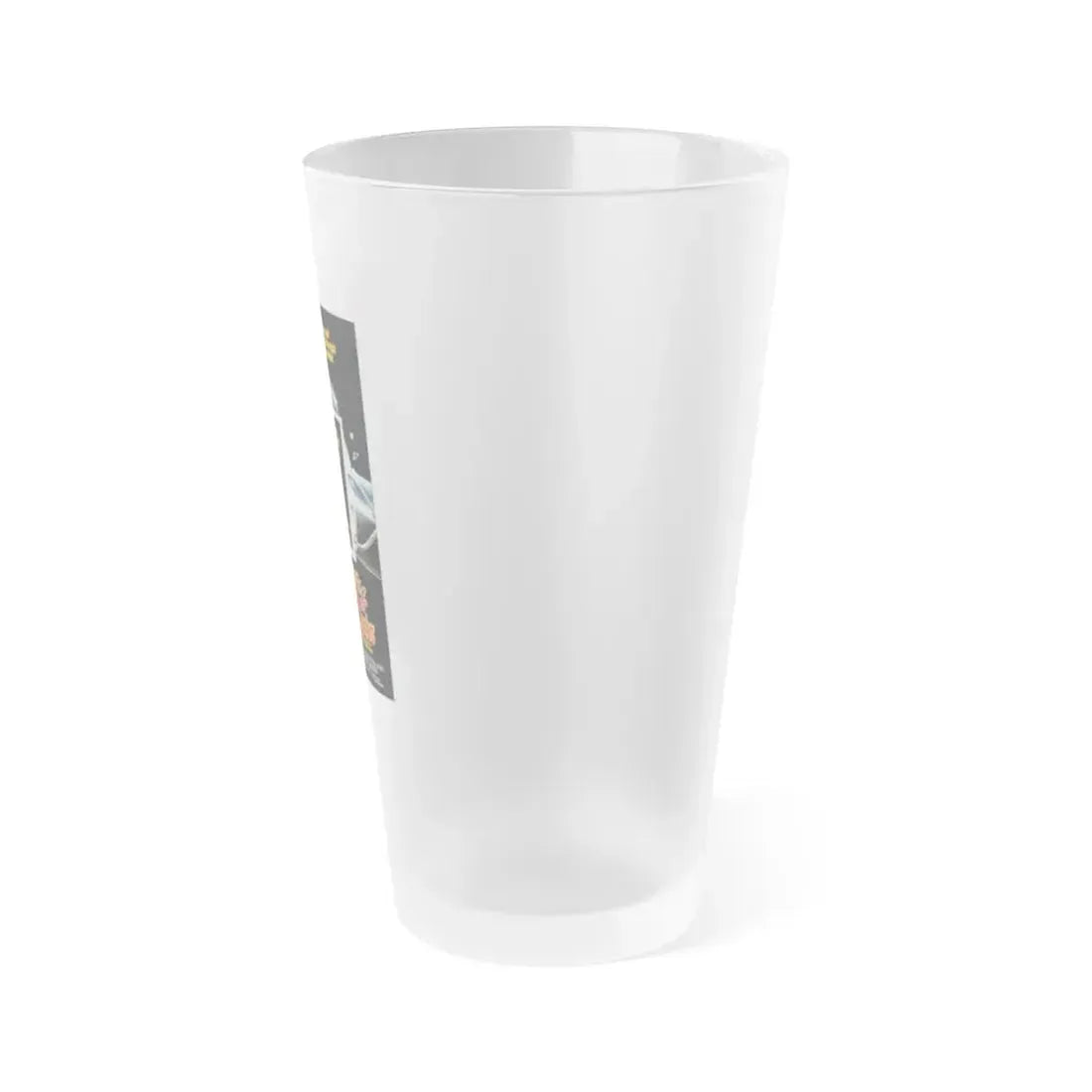 VOYAGE OF THE ROCK ALIENS 1984 Movie Poster - Frosted Pint Glass 16oz - Go Mug Yourself