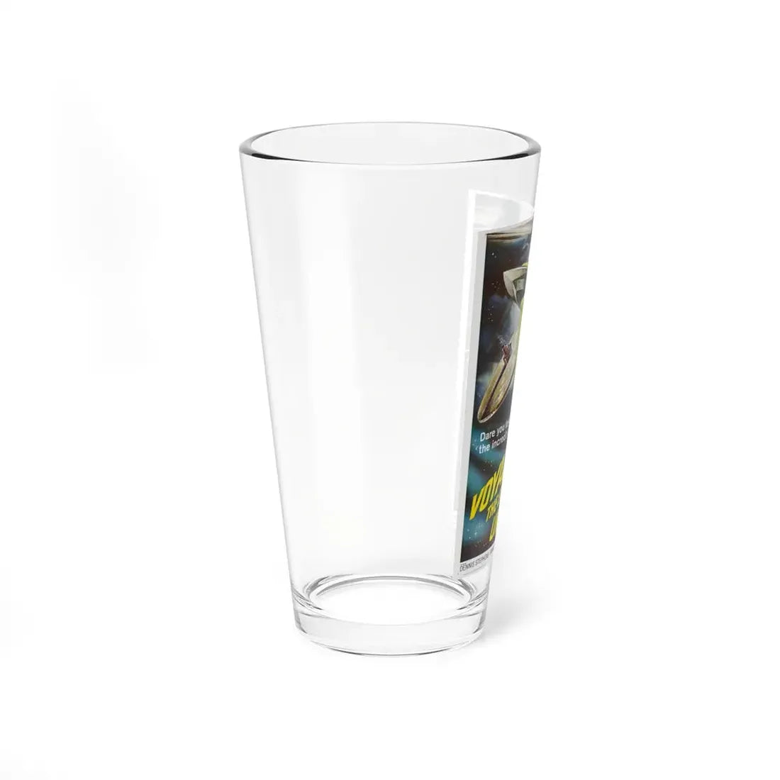 VOYAGE TO THE END OF THE UNIVERSE (ICARUS XB 1 IKARIA XB 1) 1963 Movie Poster - Pint Glass 16oz - Go Mug Yourself