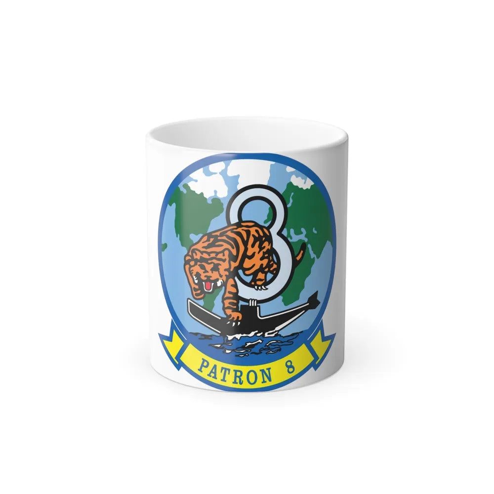 VP 8 PATRON 8 (U.S. Navy) Color Changing Mug 11oz-11oz-Go Mug Yourself