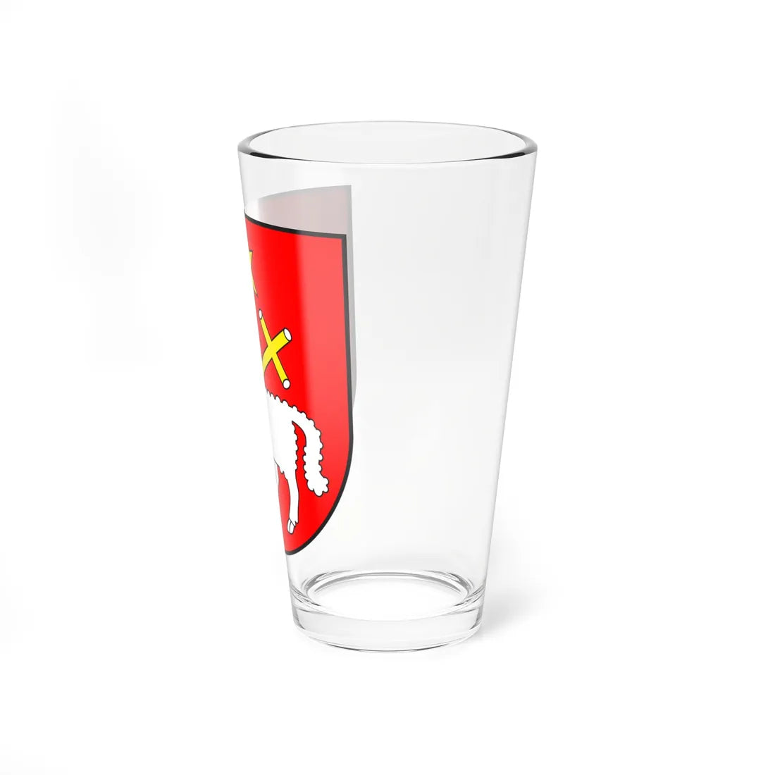 Vrin wappen (Switzerland) (Coat of Arms) Pint Glass 16oz - Go Mug Yourself