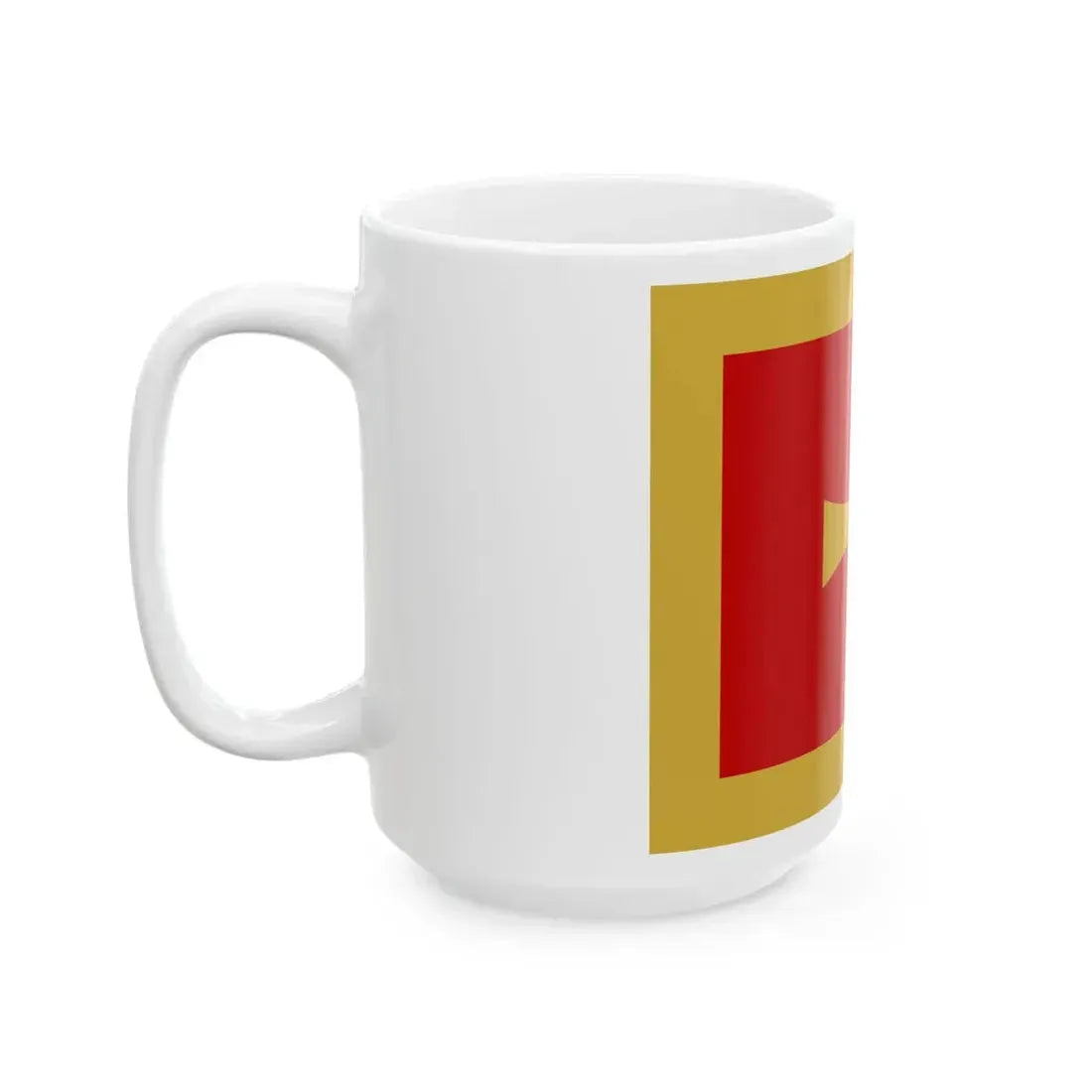 Vucji Do flag (Montenegro) White Coffee Mug - Go Mug Yourself