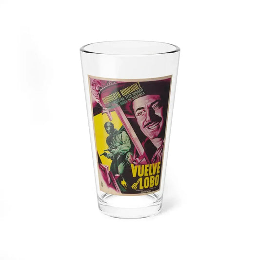 VUELVE EL LOBO 1952 Movie Poster - Pint Glass 16oz 16oz - Go Mug Yourself