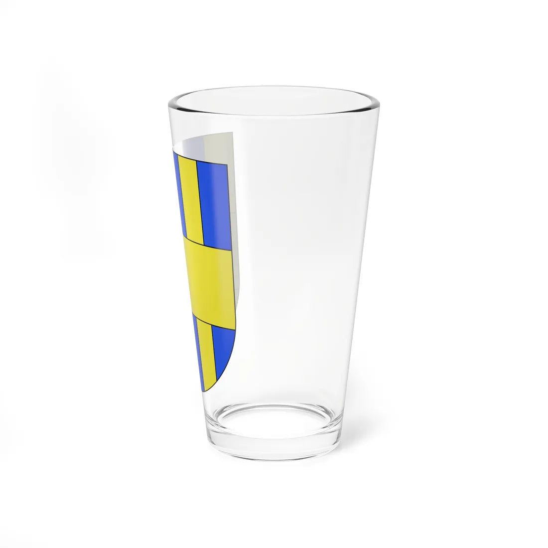 Vufflens-le-Chateau-coat of arms (Switzerland) (Coat of Arms) Pint Glass 16oz - Go Mug Yourself