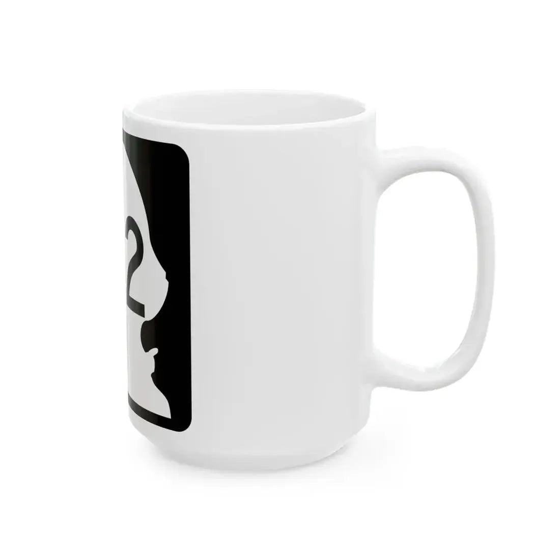 WA-102 (Washington) (Road Sign) White Coffee Mug - Go Mug Yourself