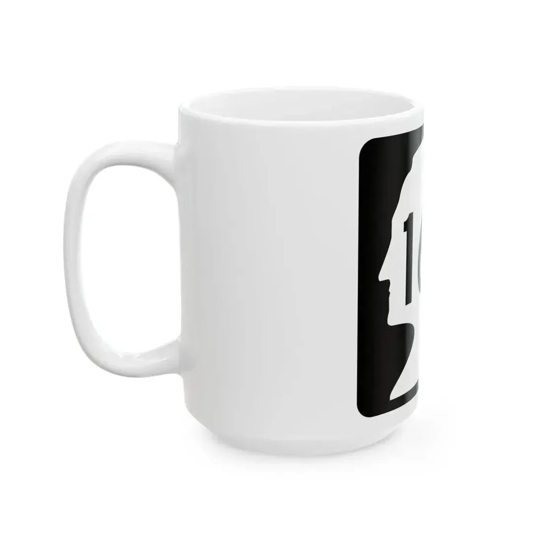 WA-160 (Washington) (Road Sign) White Coffee Mug - Go Mug Yourself