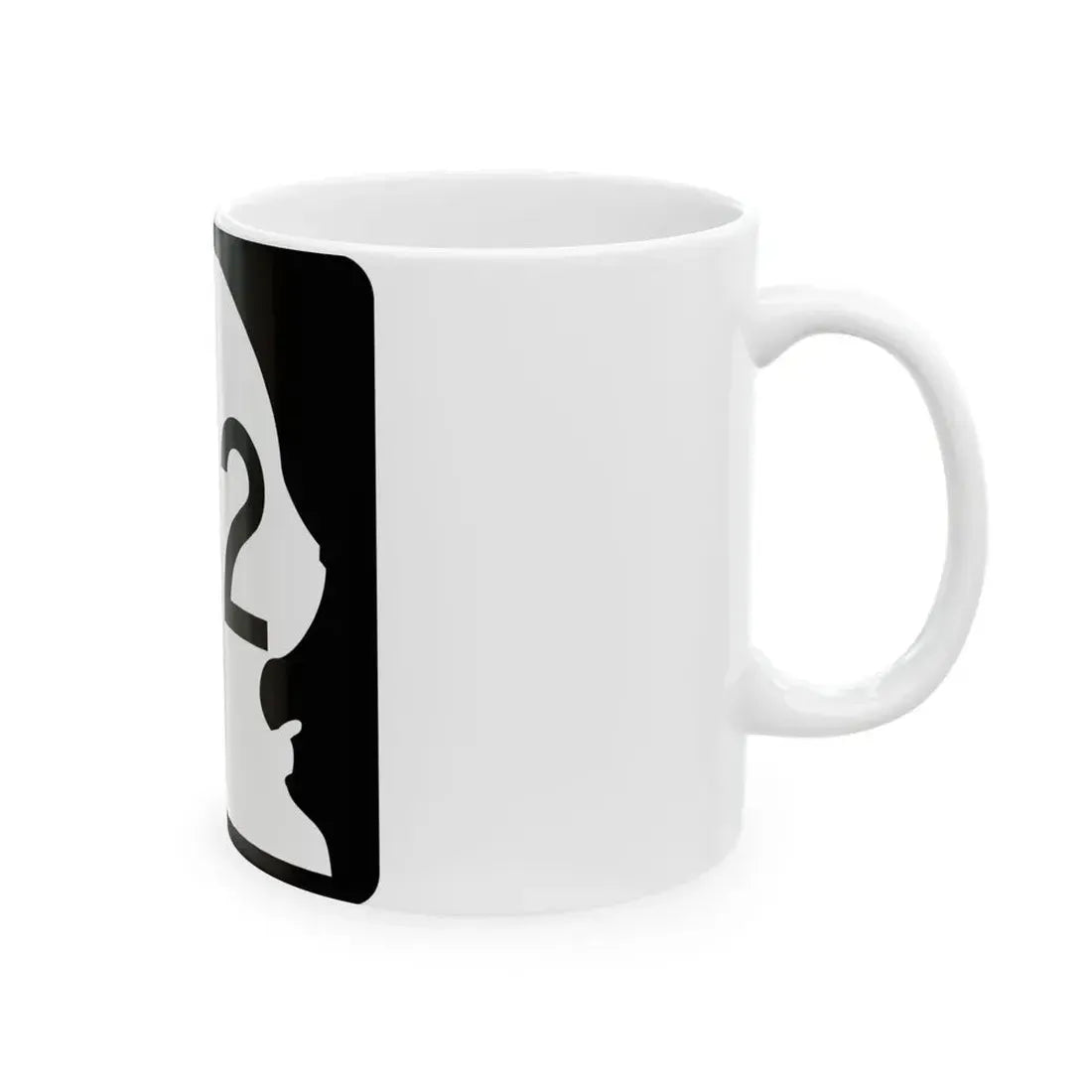 WA-162 (Washington) (Road Sign) White Coffee Mug - Go Mug Yourself